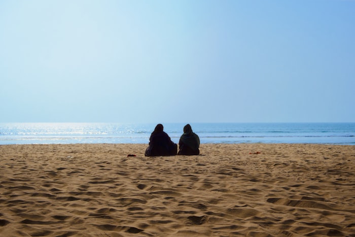 Cox's Bazar sea beach at sunset